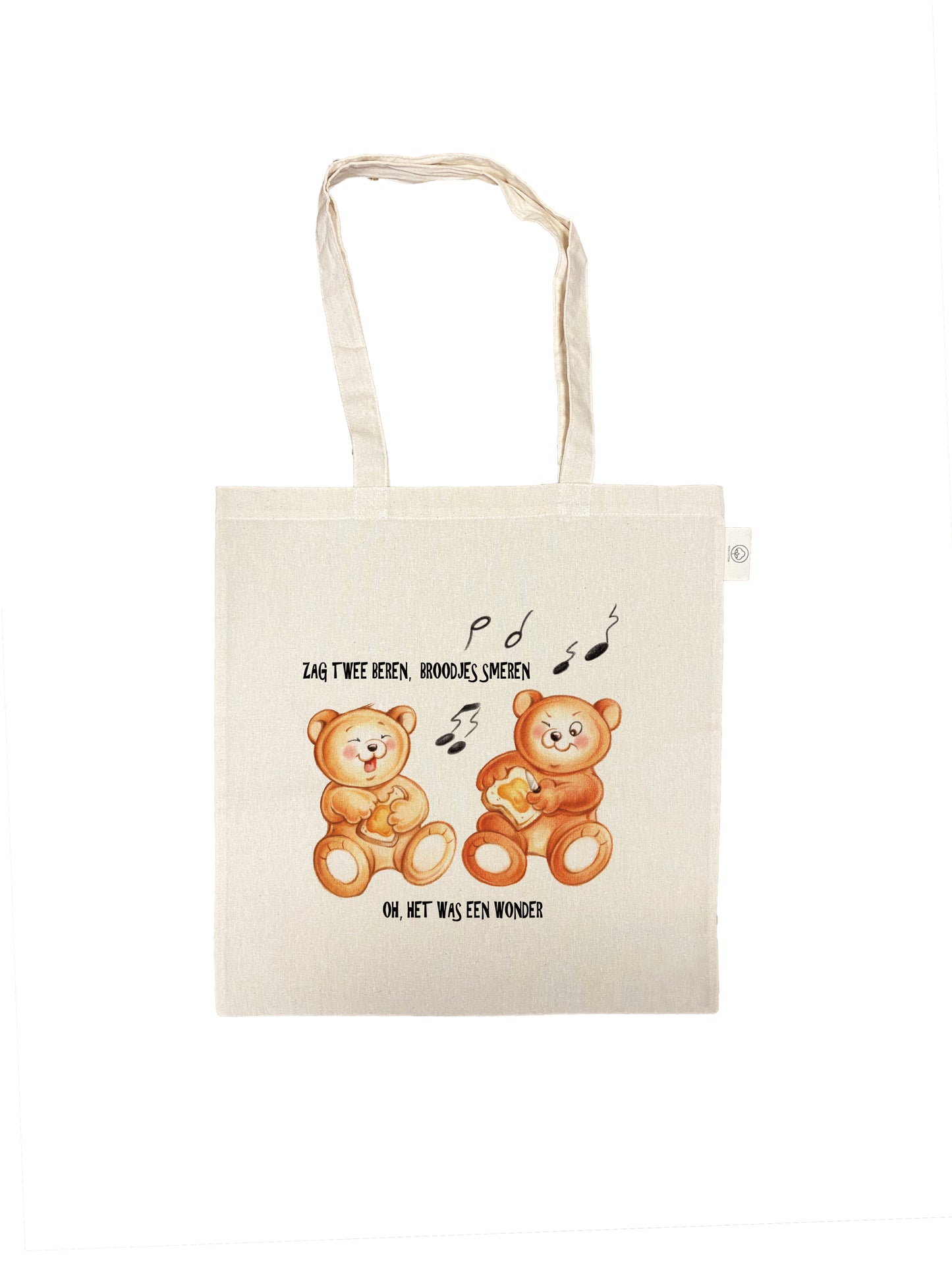 Baumwolltasche mit Aufdruck - Bear Football