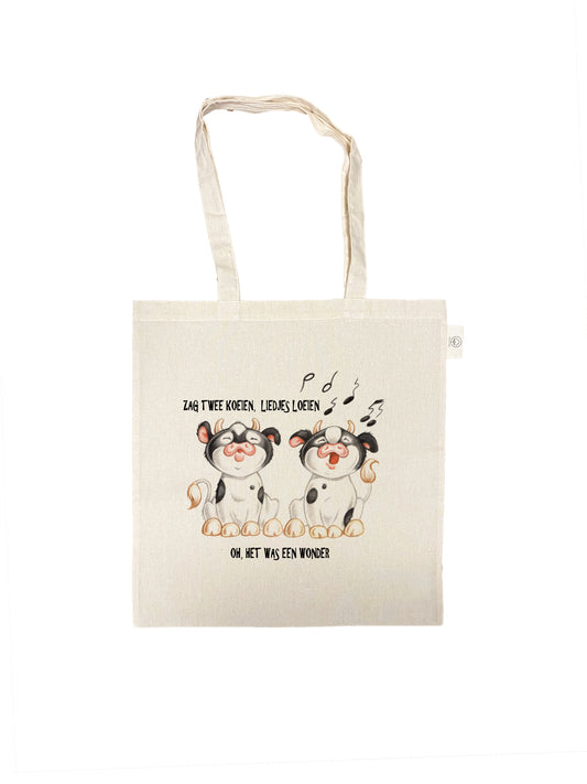 Cotton bag with print - Bear Football