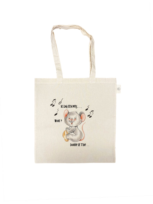 Cotton bag with print - Bear Football