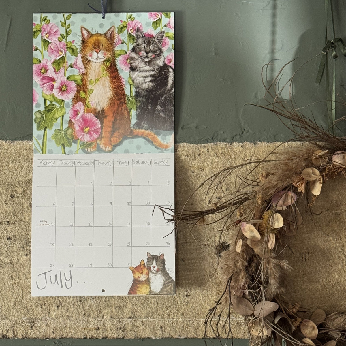 Alex Clark – Kalender 2026 – Katze 