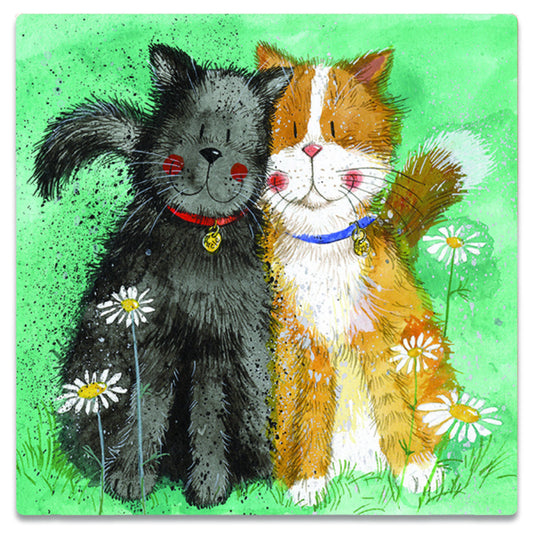 Alex Clark - Koelkast magneet - Katten