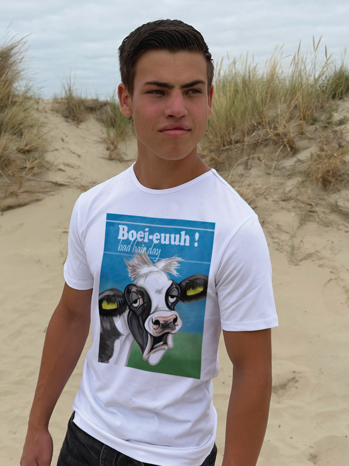 T-shirt "Bad Hair Day - "Boe-euuh"