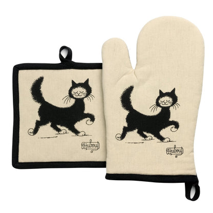 Overwant + Pannelap Wandelende kat*