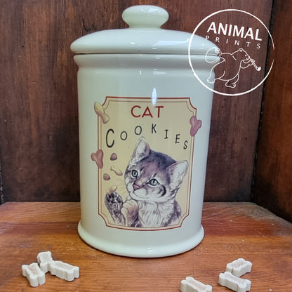 Storage jar Cat