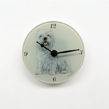 Clock West Highland White Terrier