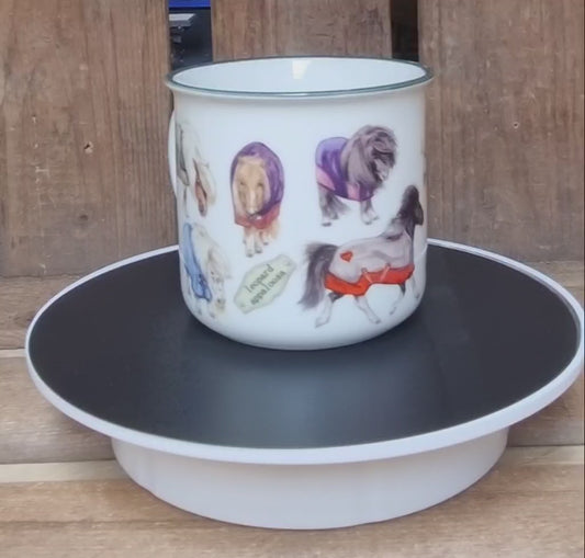 Mokkenset - Tuinvogelserie - Set van 6 mokken