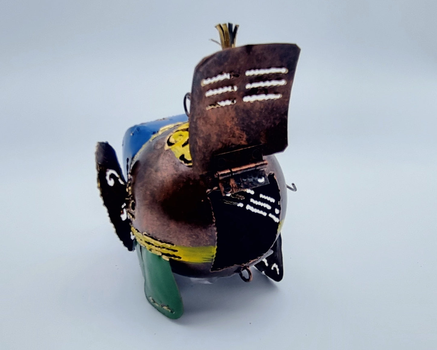 Metalen waxine houder - Olifant