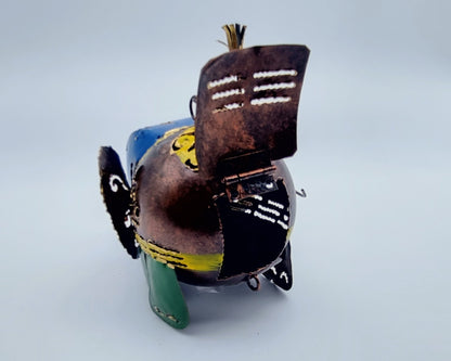 Metalen waxine houder - Olifant