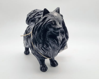 Beeld van Pomeriaan - zwarte uitvoering