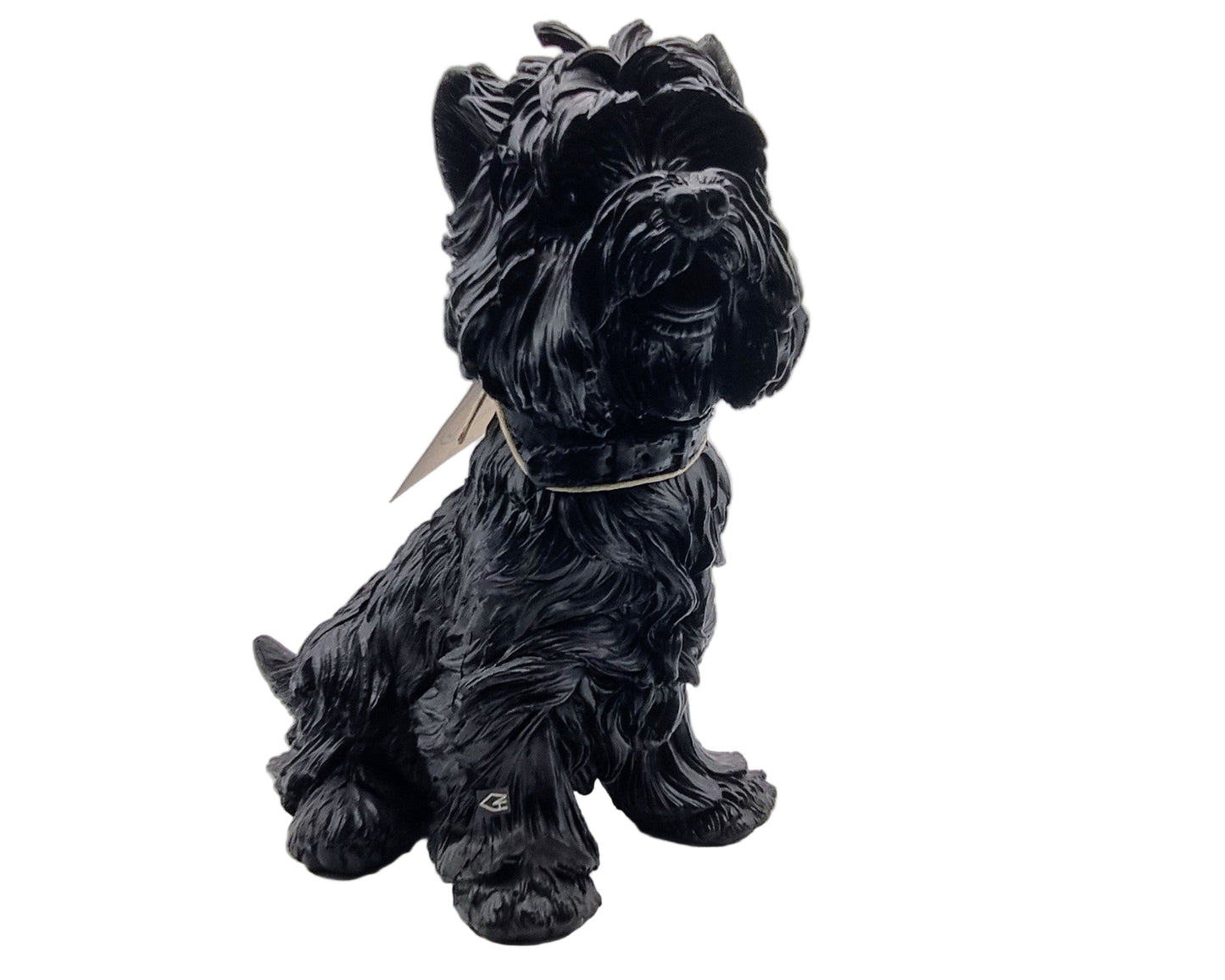 Beeld van West Highland White Terrier (zwarte uitvoering)