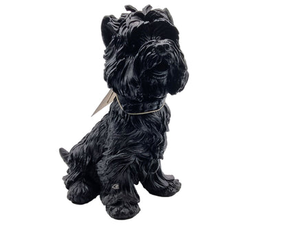 Beeld van West Highland White Terrier (zwarte uitvoering)