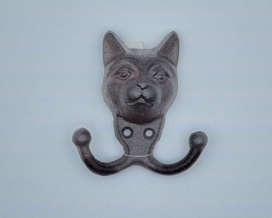 Gietijzeren kapstokhanger - kat