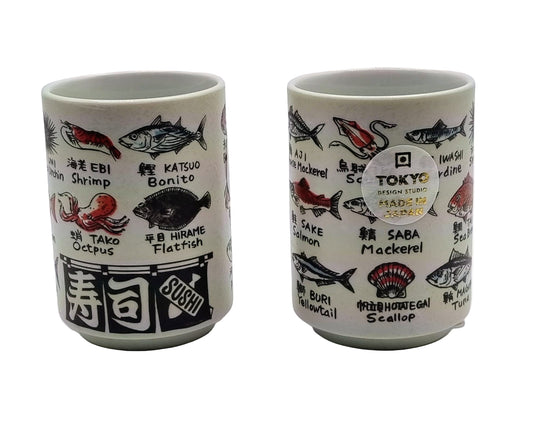 Mok Vissen - collectie Made in Japan