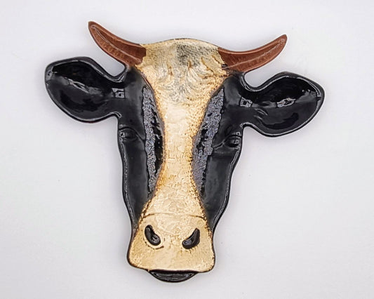 Schaal in de vorm van koeien kop
