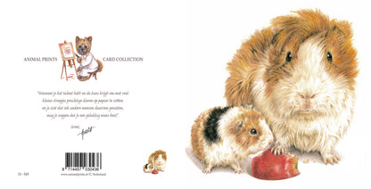 Vierkantie kaart - Als Cavia heb je altijd wel interesse in wat lekkers