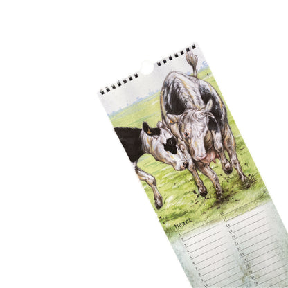 Birthday Calendar Cow