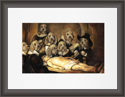 Reproduktion "Anatomie von Rembrandt".