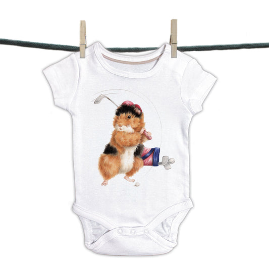 Babyromper met Cavia - Golf