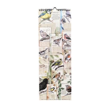 Birthday Calendar Birds